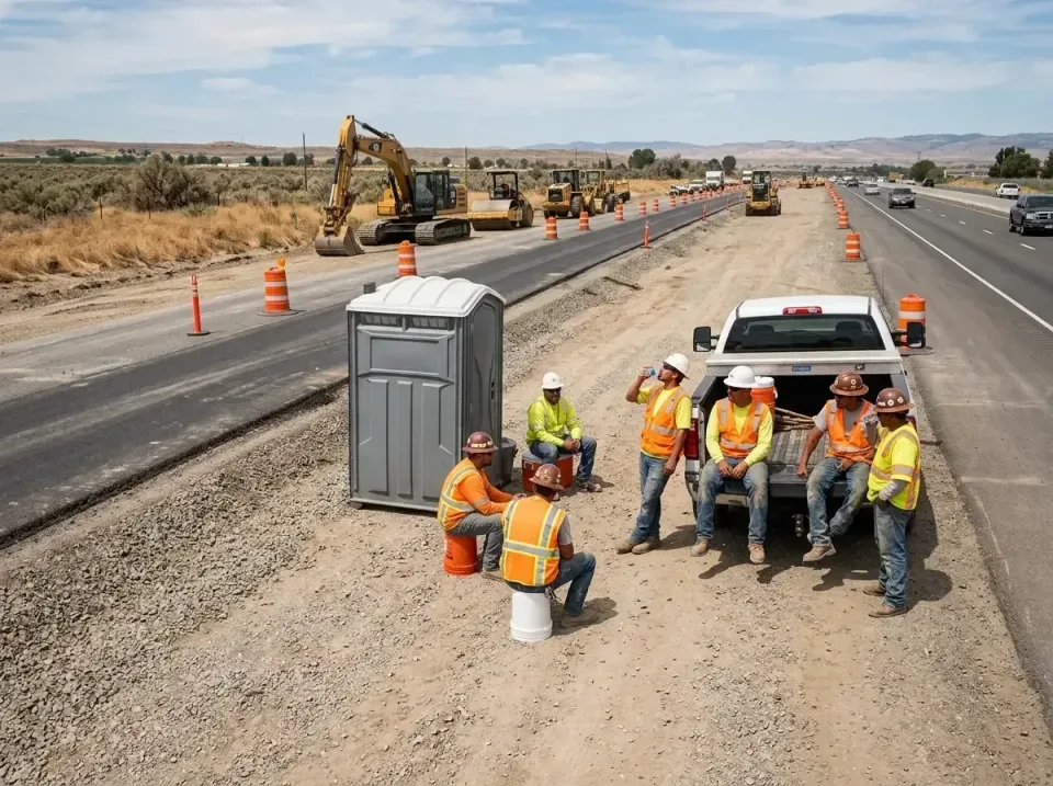 highway-road-construction-crew-007 — frequently asked questions, Porta Potty and Restroom Rentals in Chilhowie, VA